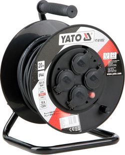 Yato Kabel prodlužovací 20m buben 4 zásuvky YT-81052