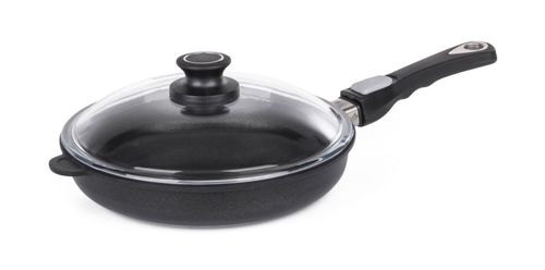 Hluboká pánev s poklicí a odnímatelnou rukojetí, 26 cm