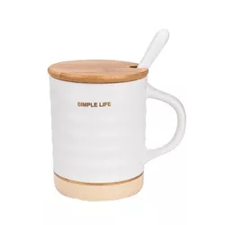 Florina hrnek s pokličkou PASTELE 350 ml, béžová
