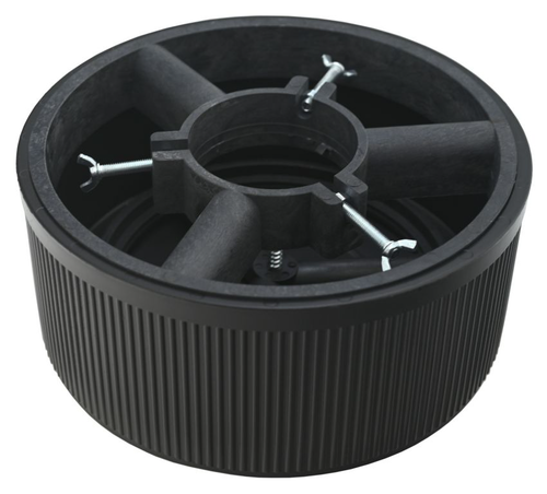 Stojan na vánoční stromek, 5 l, šedý