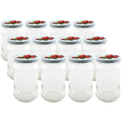 Orion Sklenice zavařovací+víčko dekor 0,3 l