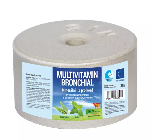 Bronchial, minerální multivitaminový liz na uvolnění dýchacích cest