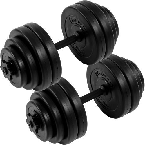 MOVIT 9611 2 jednoruční činky s kotouči 30 kg
