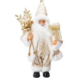 Vánoční LED dekorace Stojící Santa, 20x10x30cm