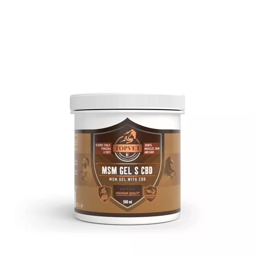 Topvet MSM GEL S CBD 500 ml