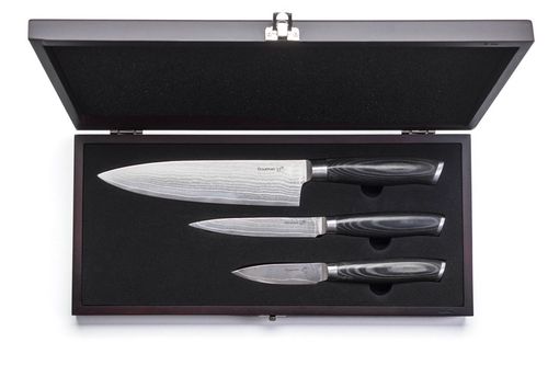 G21 Sada nožů Gourmet Damascus small box - 3 ks