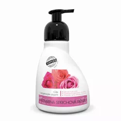Perlé Cosmetic Sprchová pěna - růže s arganovým olejem 300ml