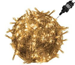 VOLTRONIC® 1223 Vánoční LED osvětlení 20 m - teple bílá 200 LED