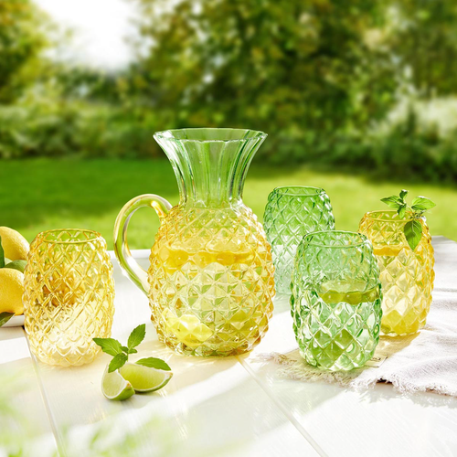 Sklenice Ananas, sada 2 ks