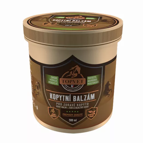 TOPVET Kopytní balzám pro zdravé kopyto 500 ml