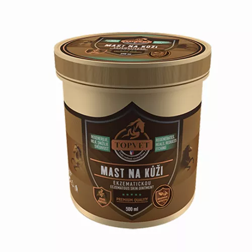 TOPVET Mast na ekzematickou kůži 500 ml