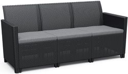 CLAIRE 3 SEATERS SOFA - grafit