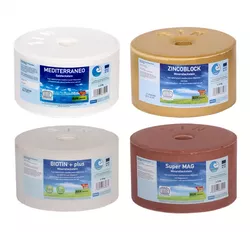 Solný bar: 3kg BIOTIN+, 3kg ZINKOBLOK, 3kg SUPERMAG, 3kg MEDITERRANEO