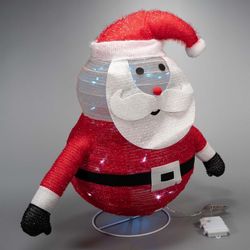 Nexos Vánoční dekorace - Santa Claus, 30 LED, 58 cm