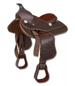 Syntetické westernové sedlo pony