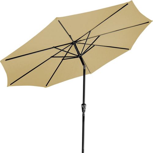 STILISTA Slunečník Market Ø 3 m, 180 g/m², béžový + potah