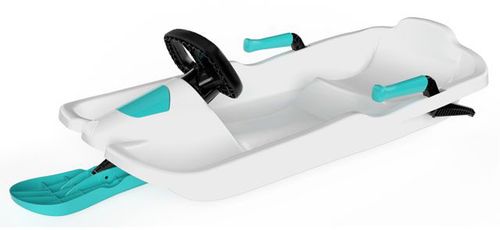 CorbySport Plastkon - bob Skipper s volantem A2035/3 - bílý