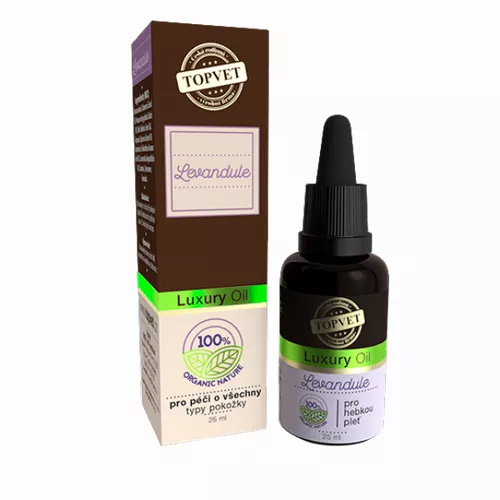 TOPVET Luxury oil - Levandule 25ml
