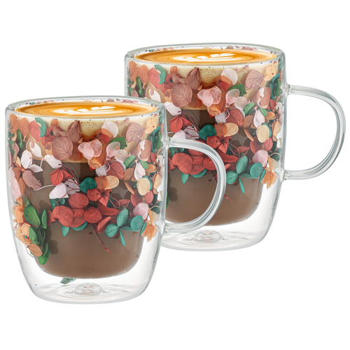 4Home Termo sklenice Bloom Hot&Cool 400 ml, 2 ks