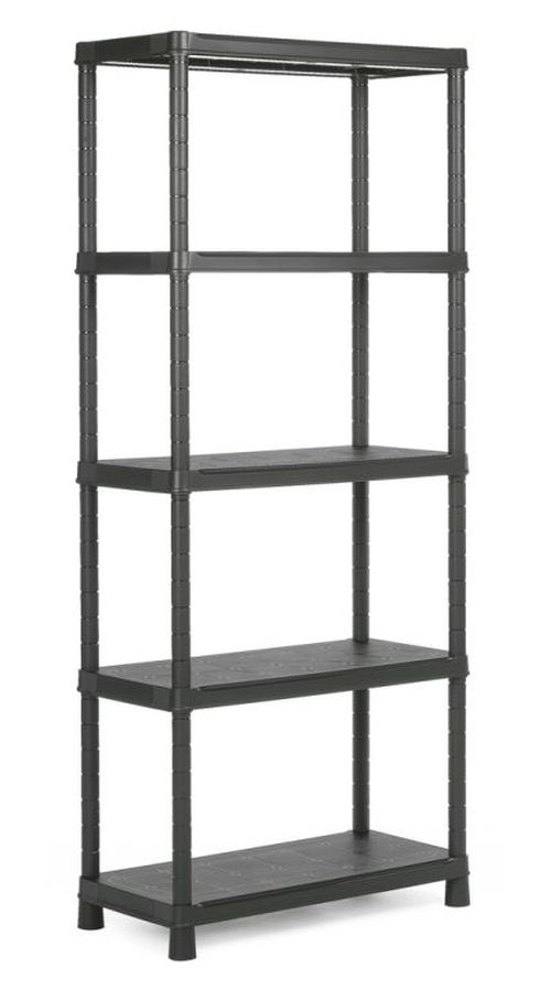 KIS PLUS 54619 Plastový otevřený regál 80/5 - 187 x 80 x 40 cm